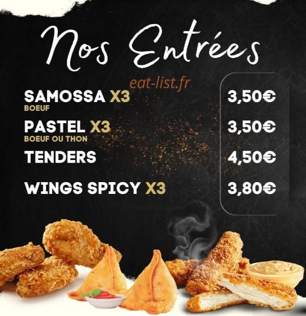 Chez Na — carte page 1