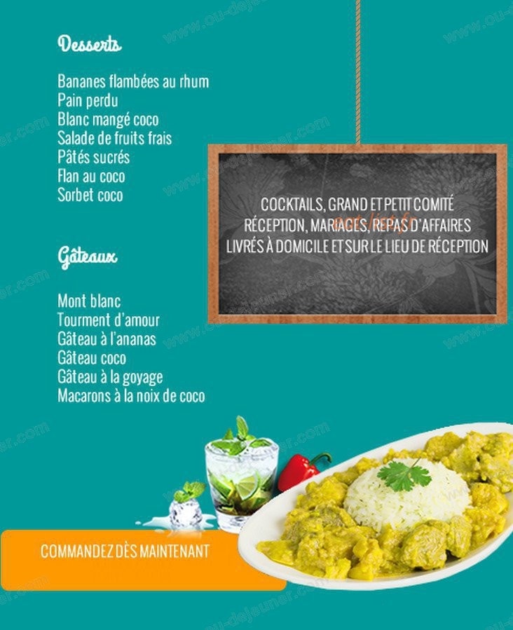 Mangé Kréol — carte page 2