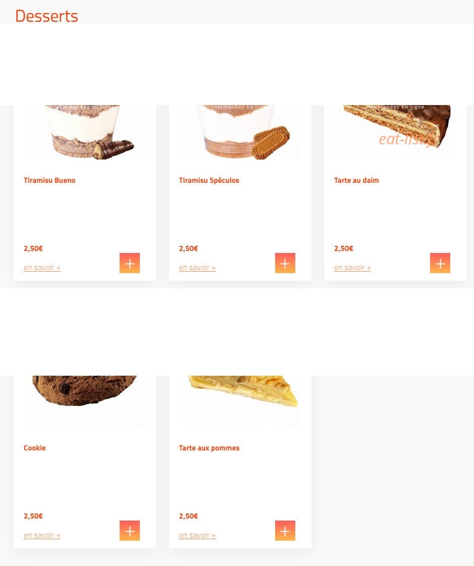 Pizza House´s — carte page 11
