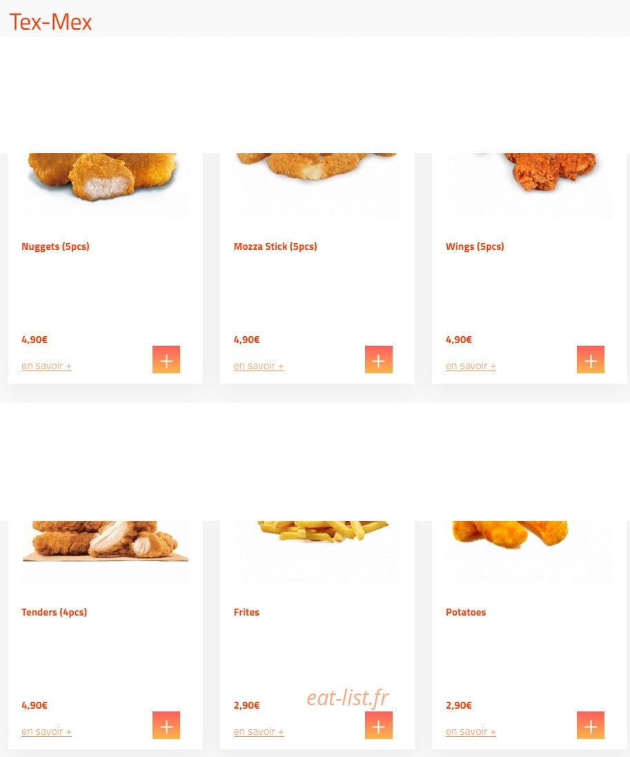 Pizza House´s — carte page 7