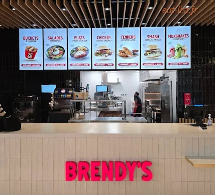 Brendy's Café — carte page 1