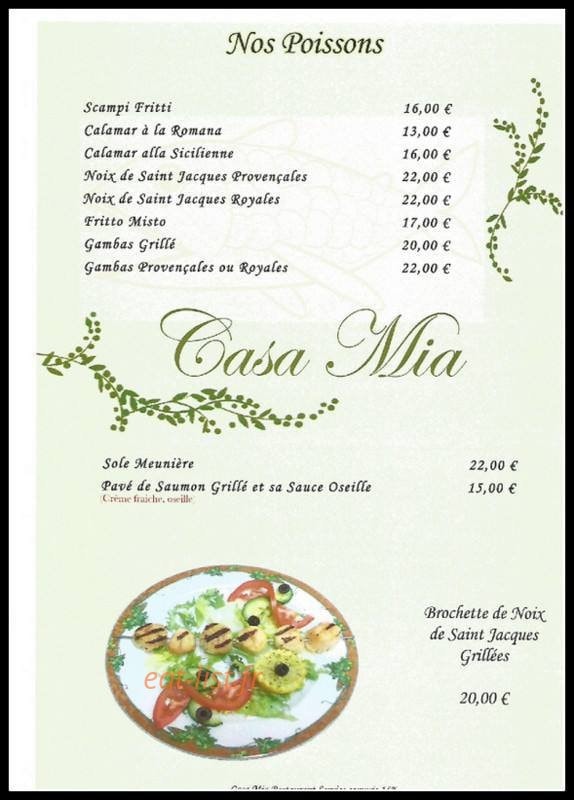 Casa Mia — carte page 4