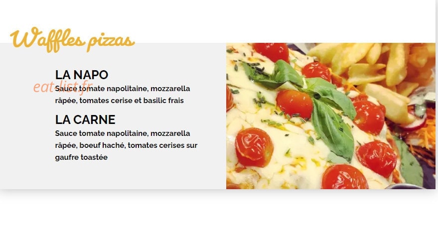 Crêpe Touch — carte page 5