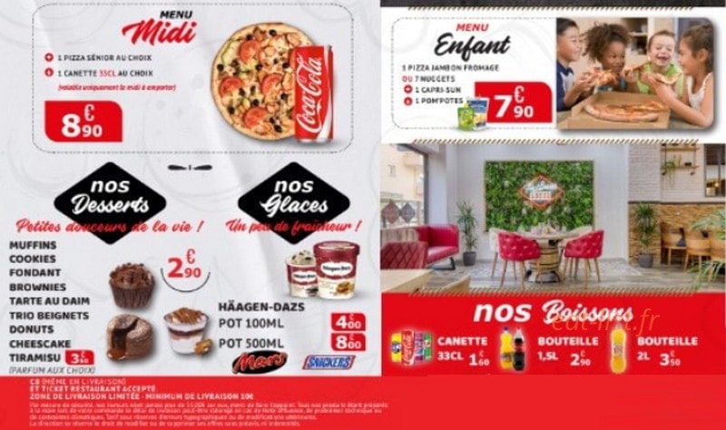 Hotimes Pizza — carte page 7