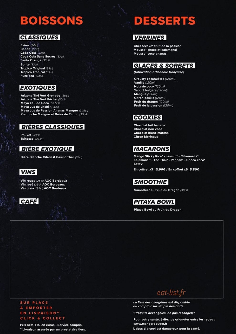 Pitaya — carte page 4