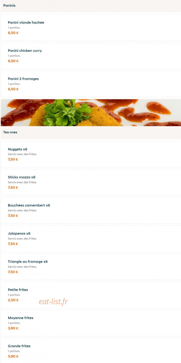 Tacos Royal — carte page 5