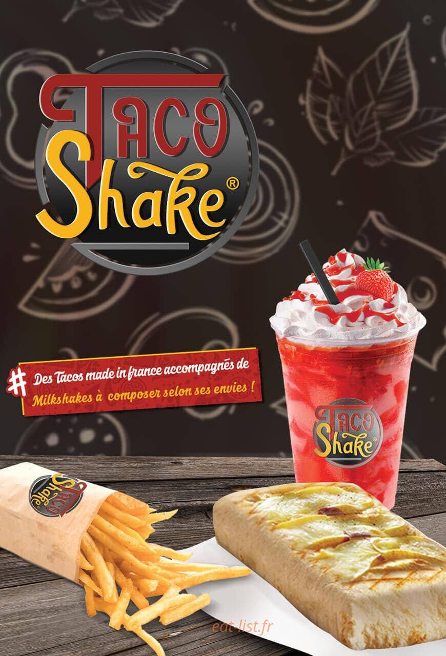 Tacoshake — carte page 1