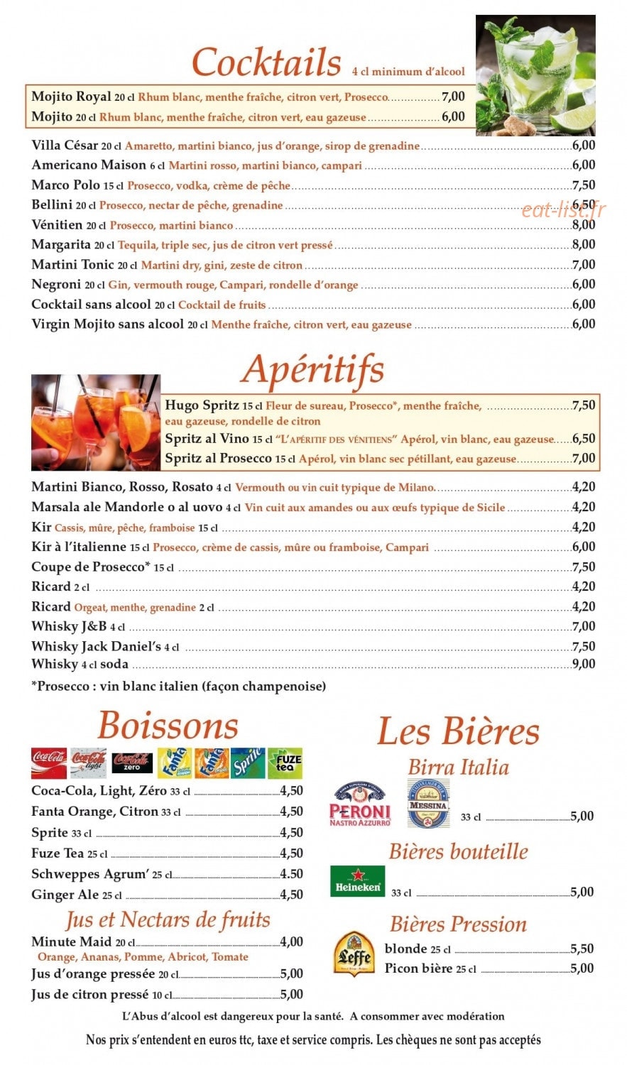 Villa César — carte page 8