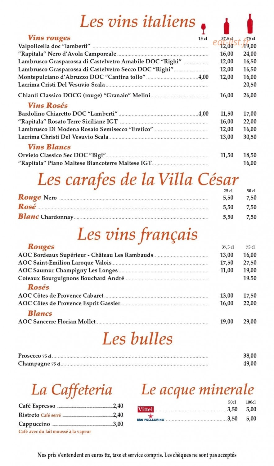 Villa César — carte page 5