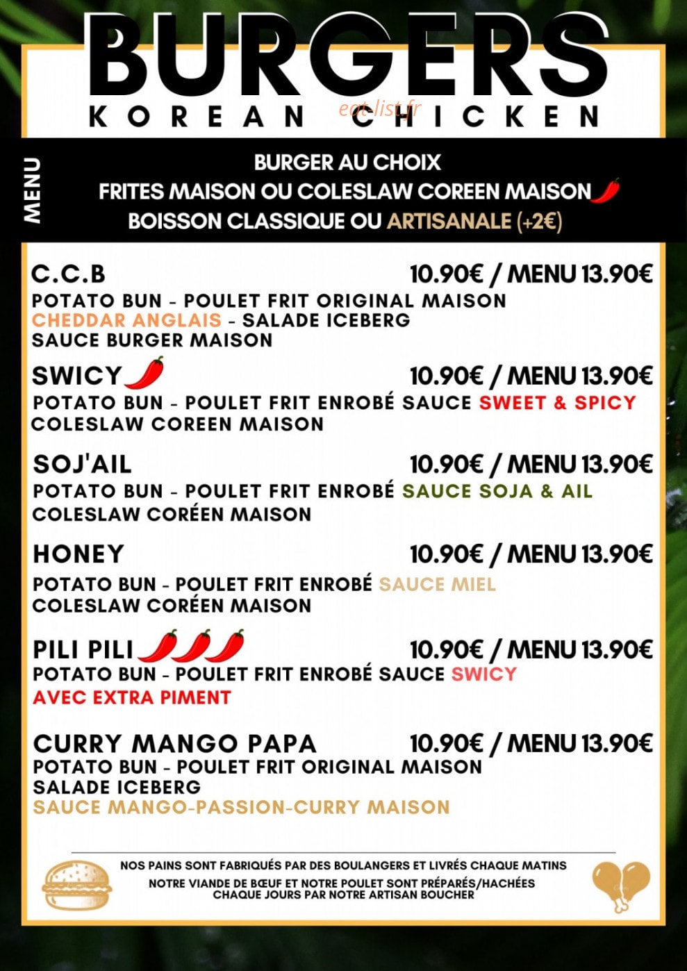 Burgeriste — carte page 2