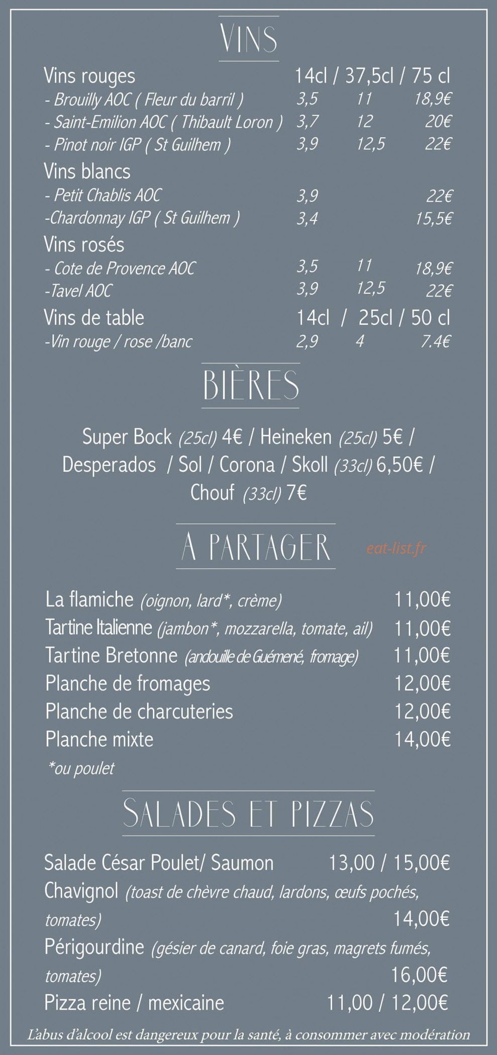 Tommy's — carte page 3