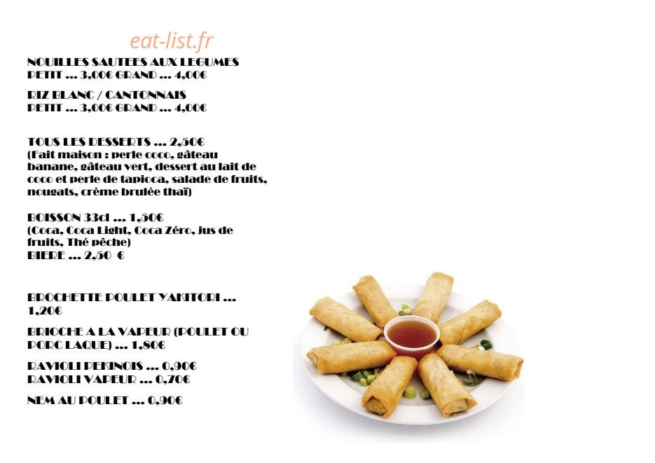 Wok Inn — carte page 3