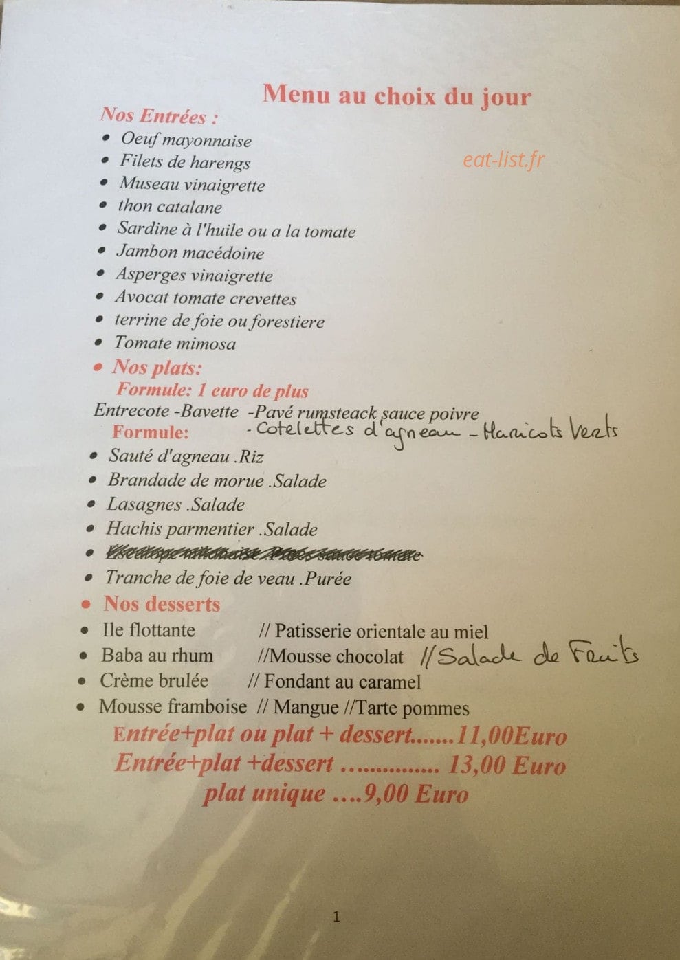 La Chavilloise — carte page 2