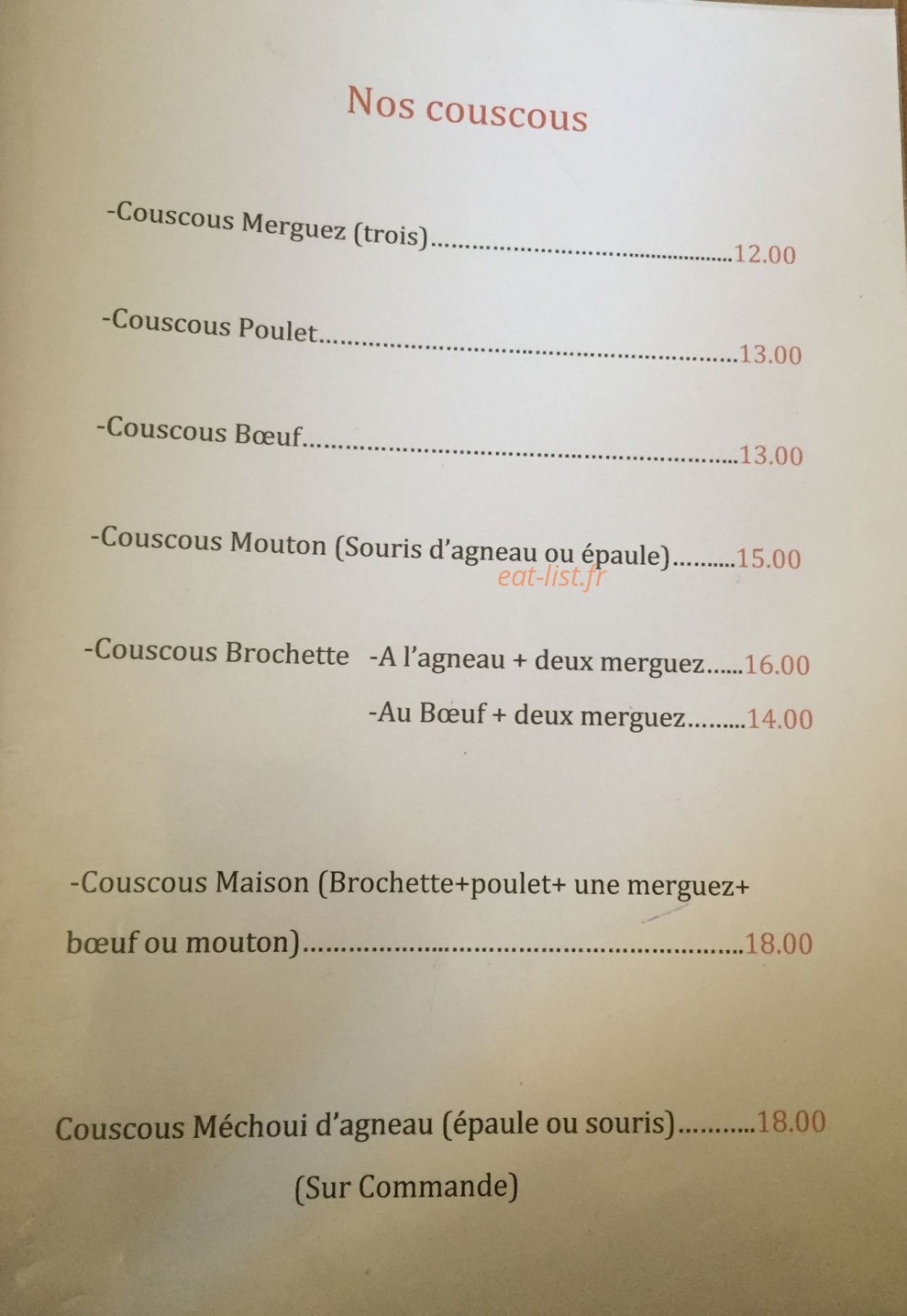 La Chavilloise — carte page 3