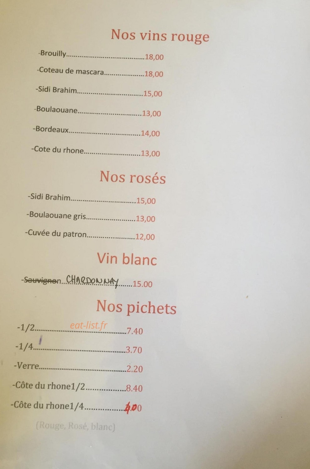 La Chavilloise — carte page 4
