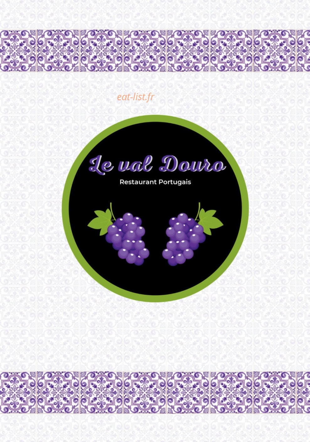 Le Val Douro — carte page 1