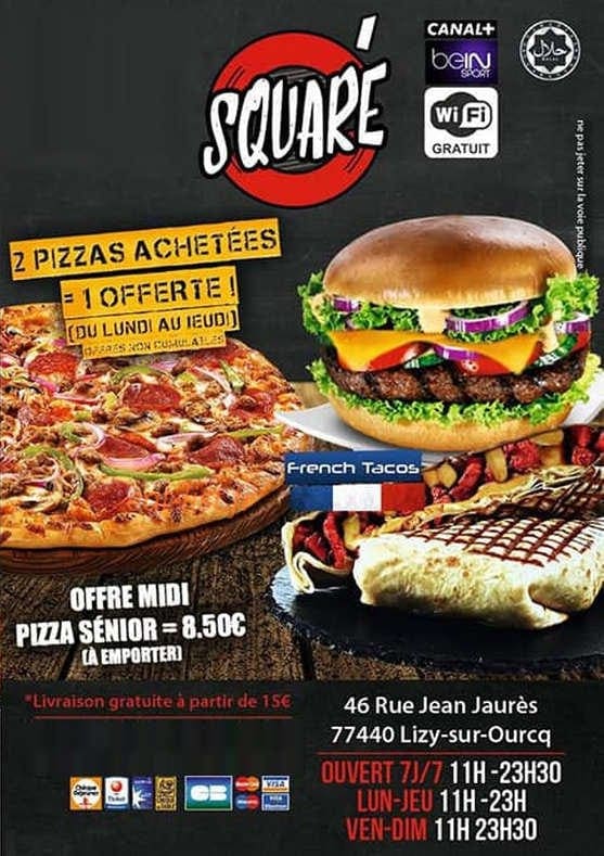 O’square — carte page 1