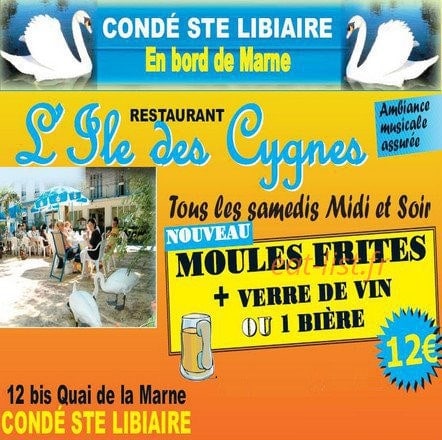 L'Ile des Cygnes — carte page 1