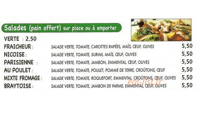 Pizza Gourmande — carte page 4