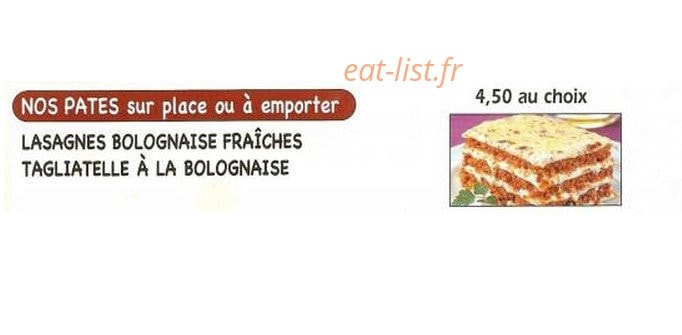 Pizza Gourmande — carte page 5