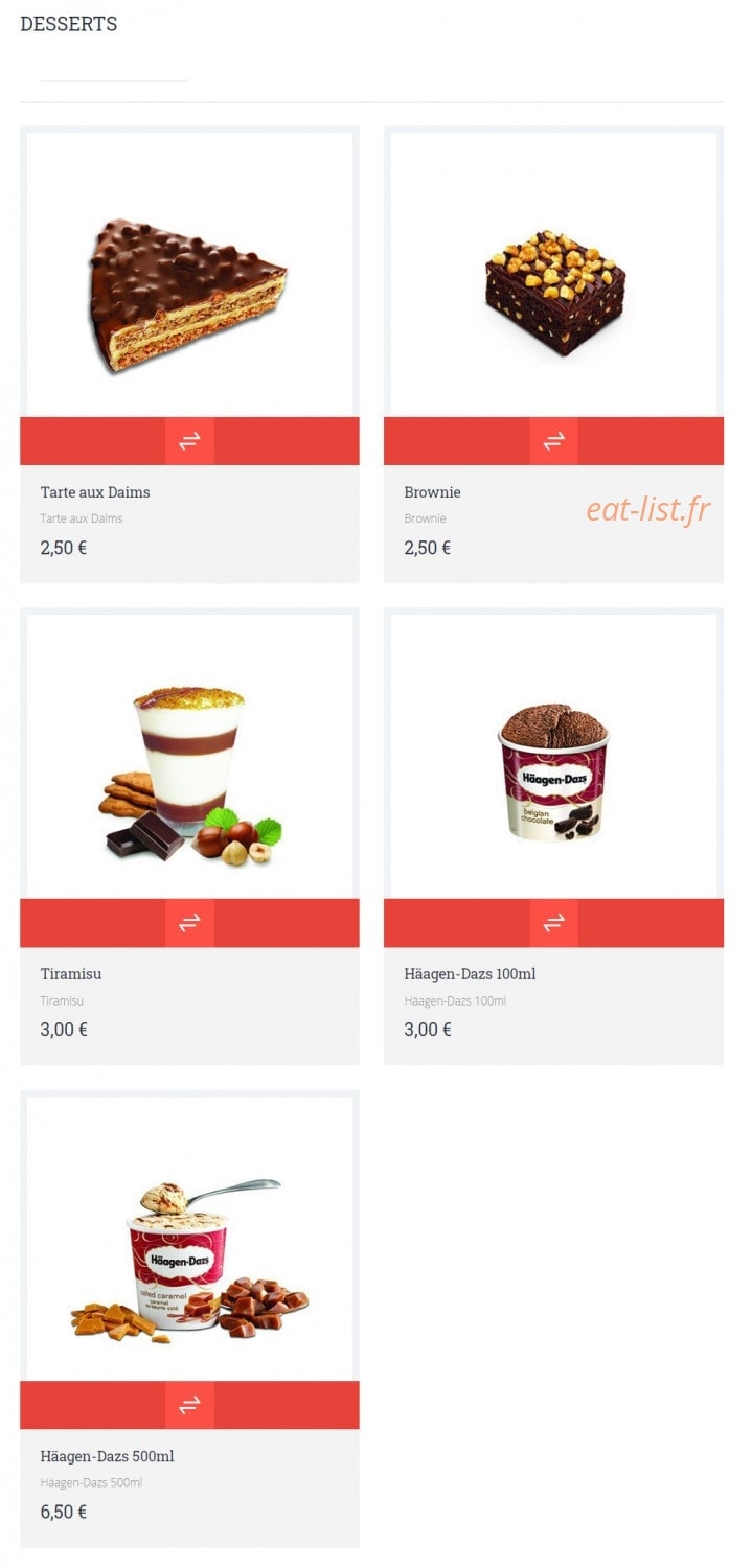 Allo Pizza — carte page 40