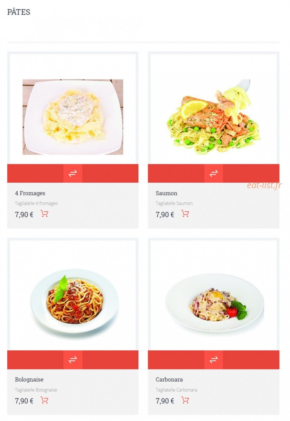 Allo Pizza — carte page 27