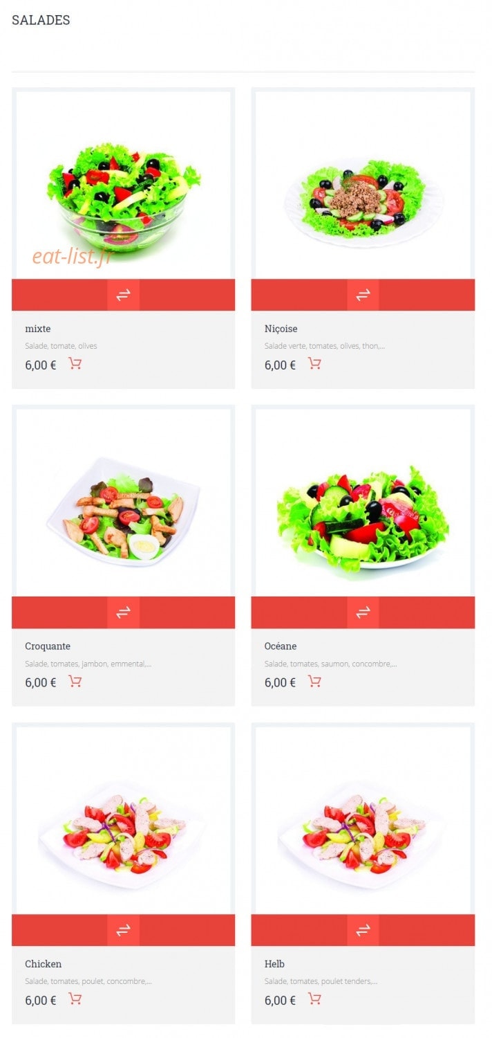 Allo Pizza — carte page 25