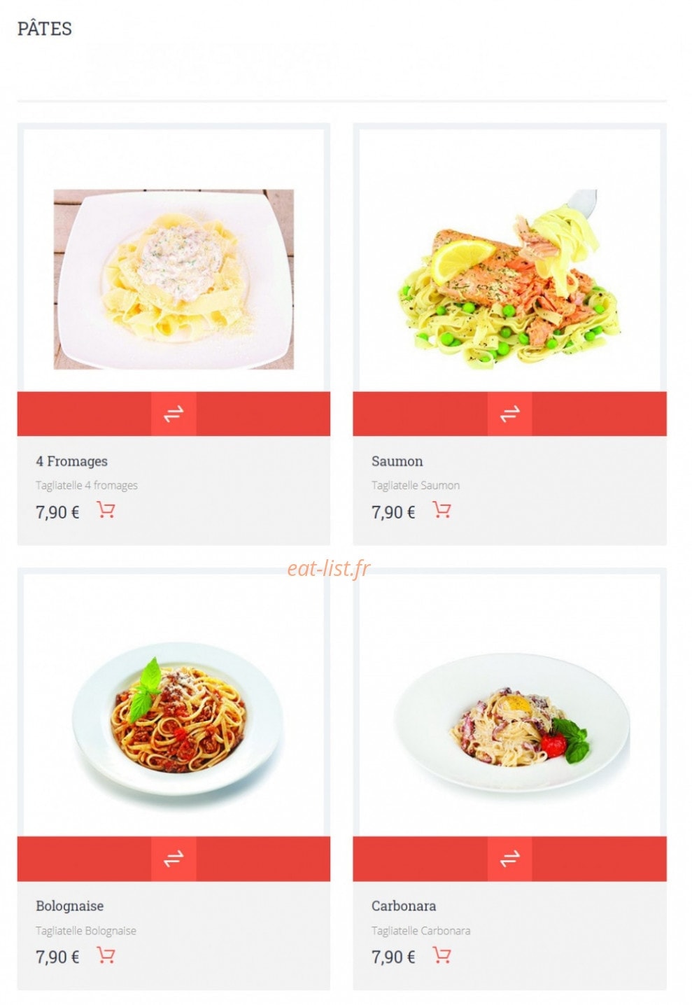 Allo Pizza — carte page 28