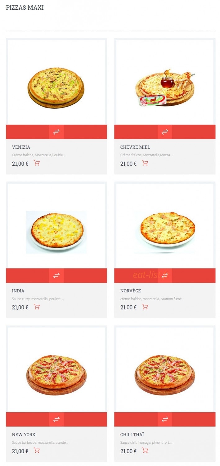 Allo Pizza — carte page 24