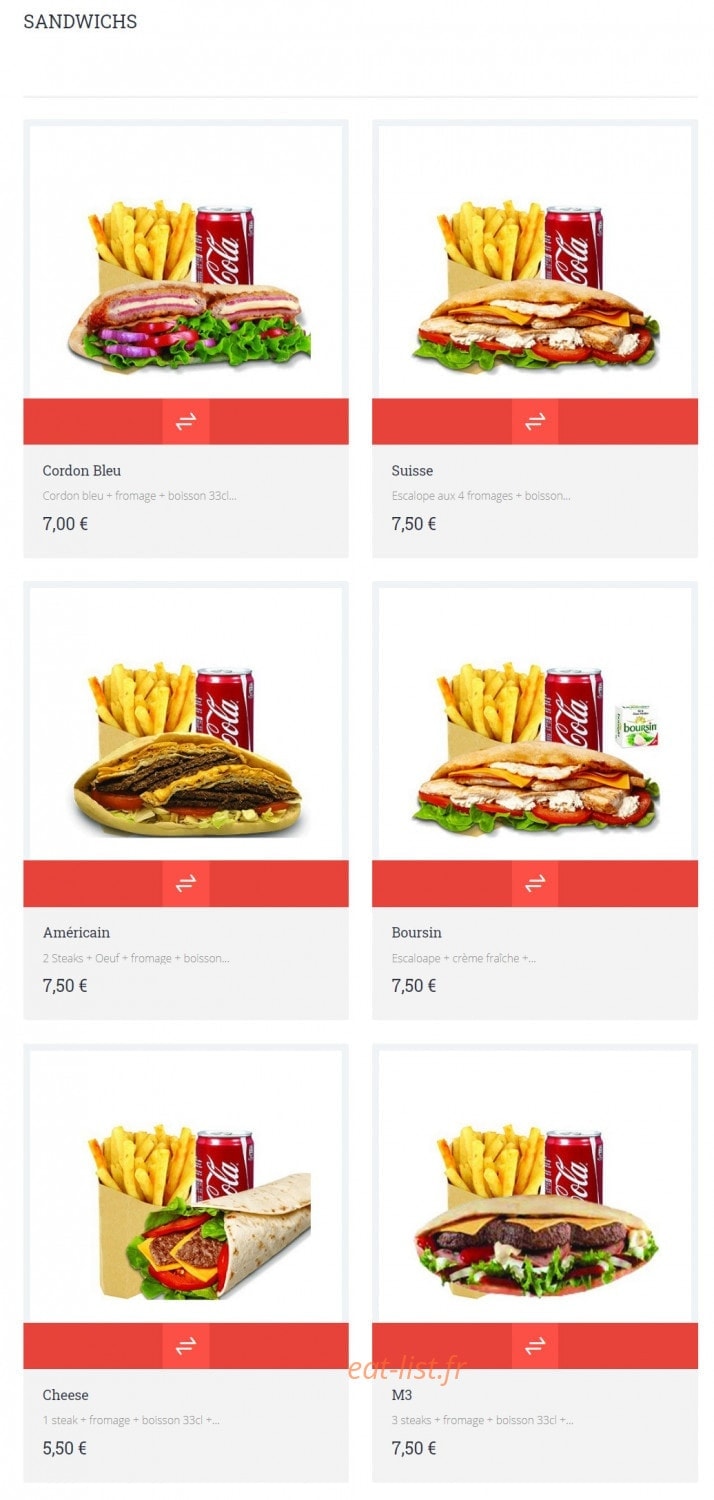 Allo Pizza — carte page 37