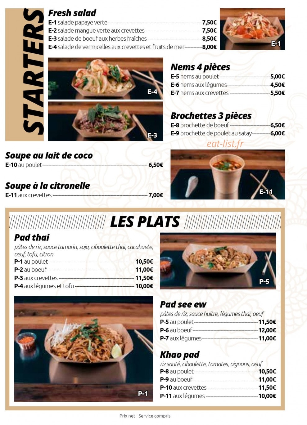 Bkk Street — carte page 2
