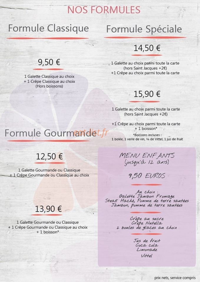 Crêp Suzette — carte page 6
