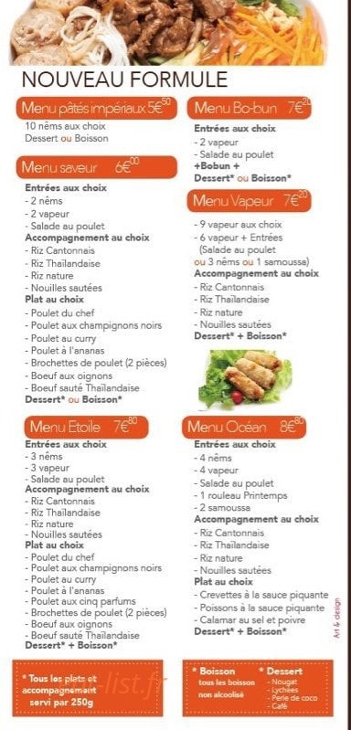 Etoile — carte page 3