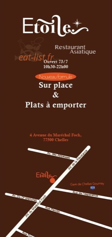 Etoile — carte page 1