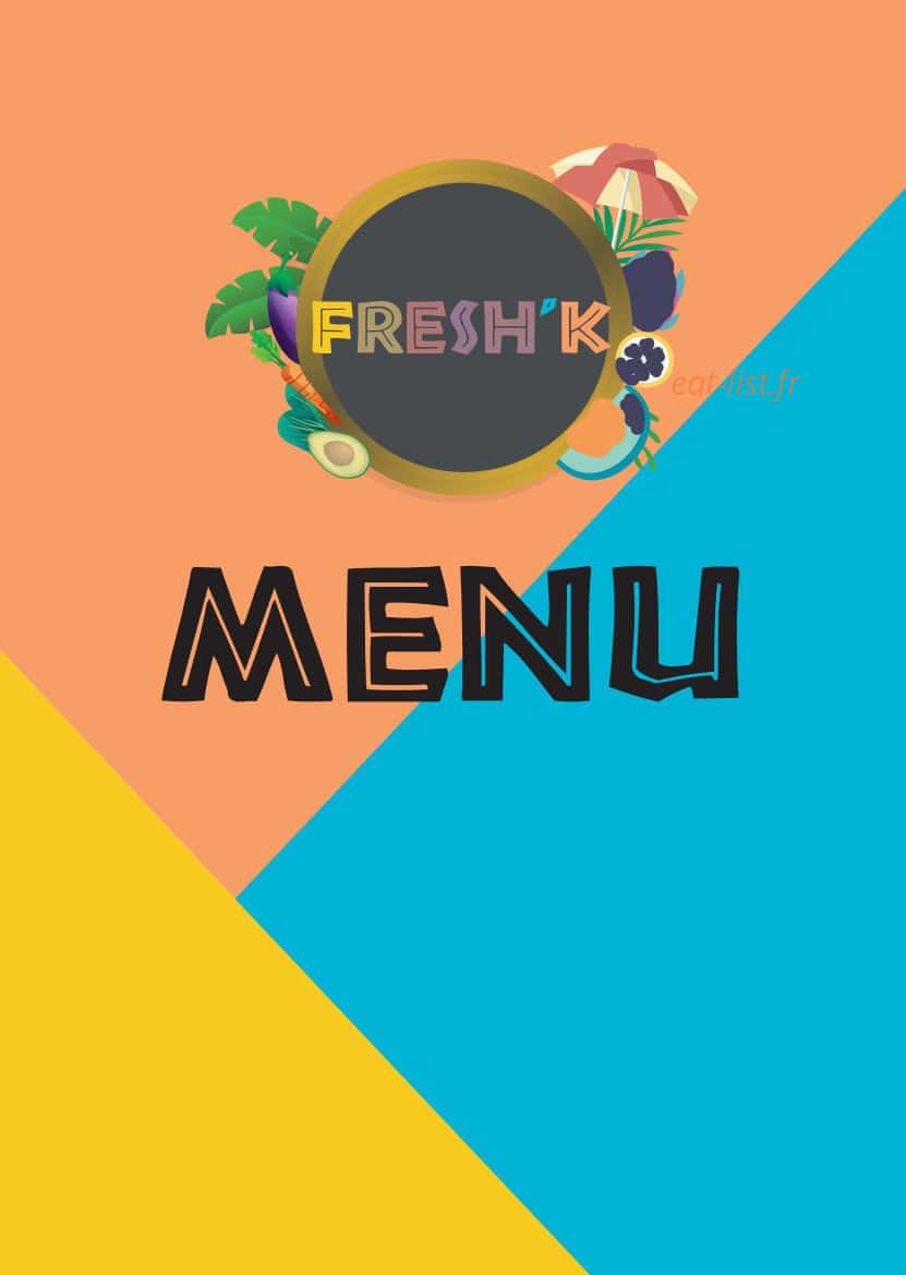 Freshk — carte page 1