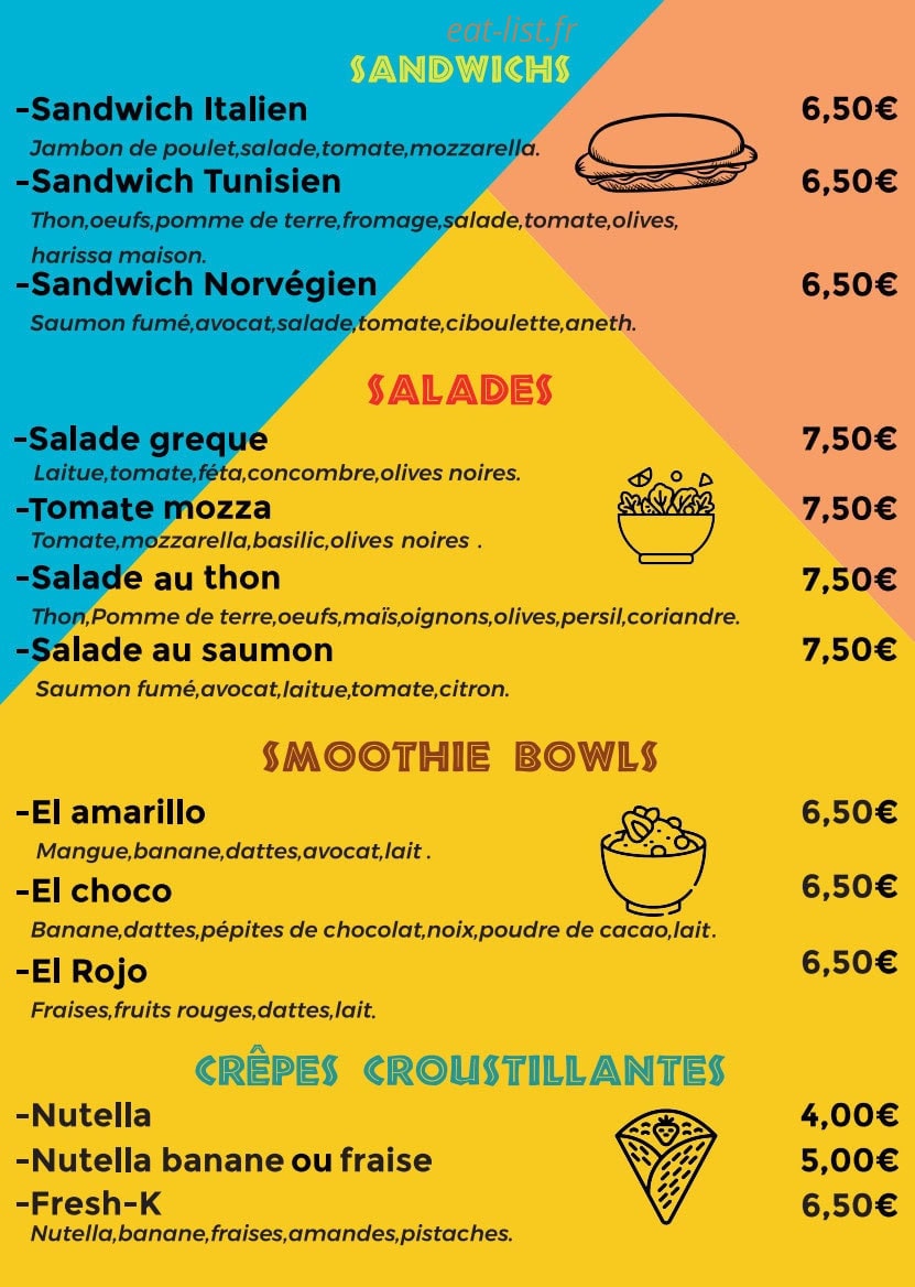 Freshk — carte page 2