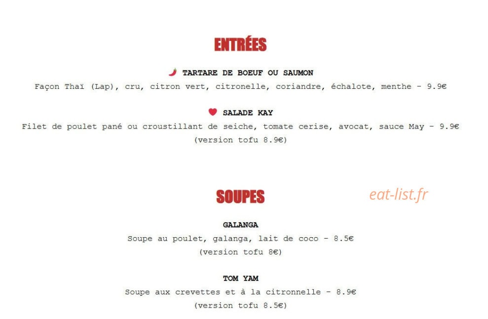 Kay — carte page 1