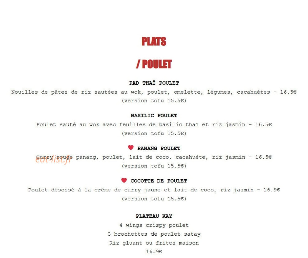Kay — carte page 6