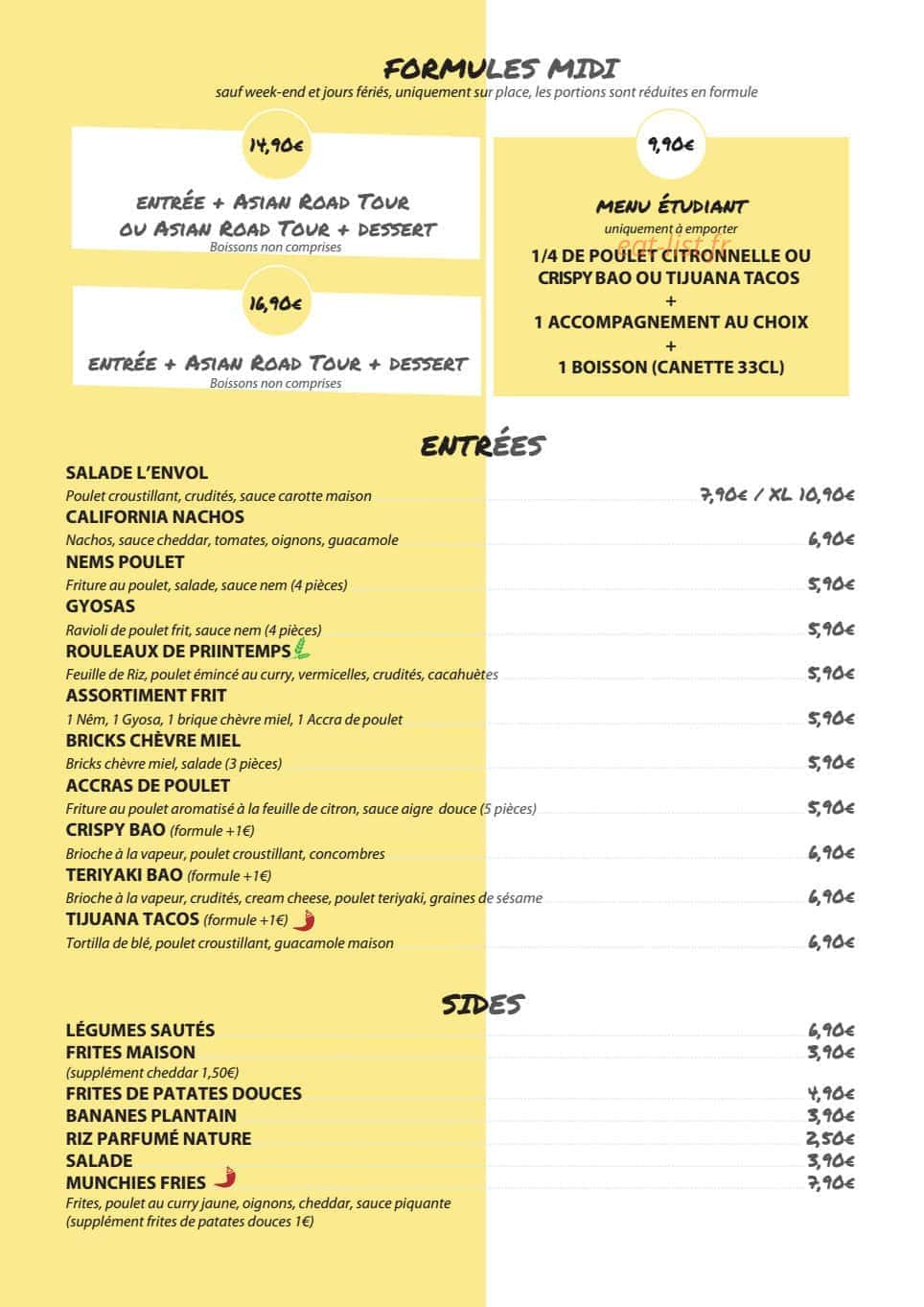 L'envol — carte page 2