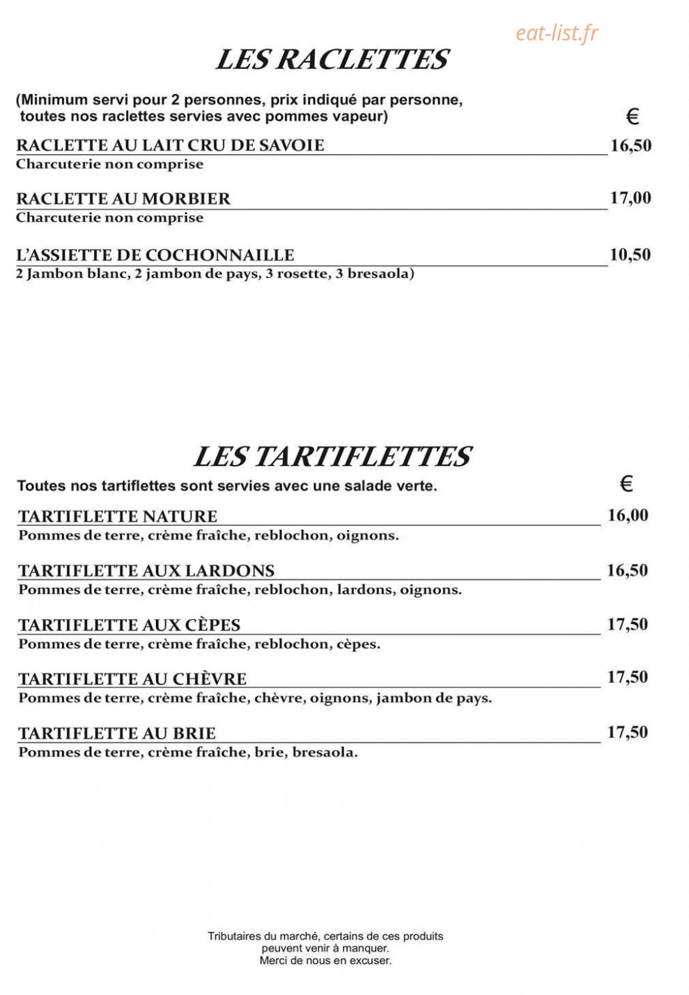 Le Cigalou — carte page 5