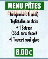 Pizzas Chelles — carte page 7