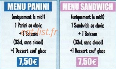 Pizzas Chelles — carte page 6