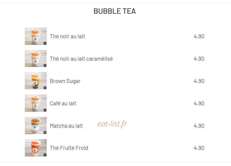 Poke Boba — carte page 4