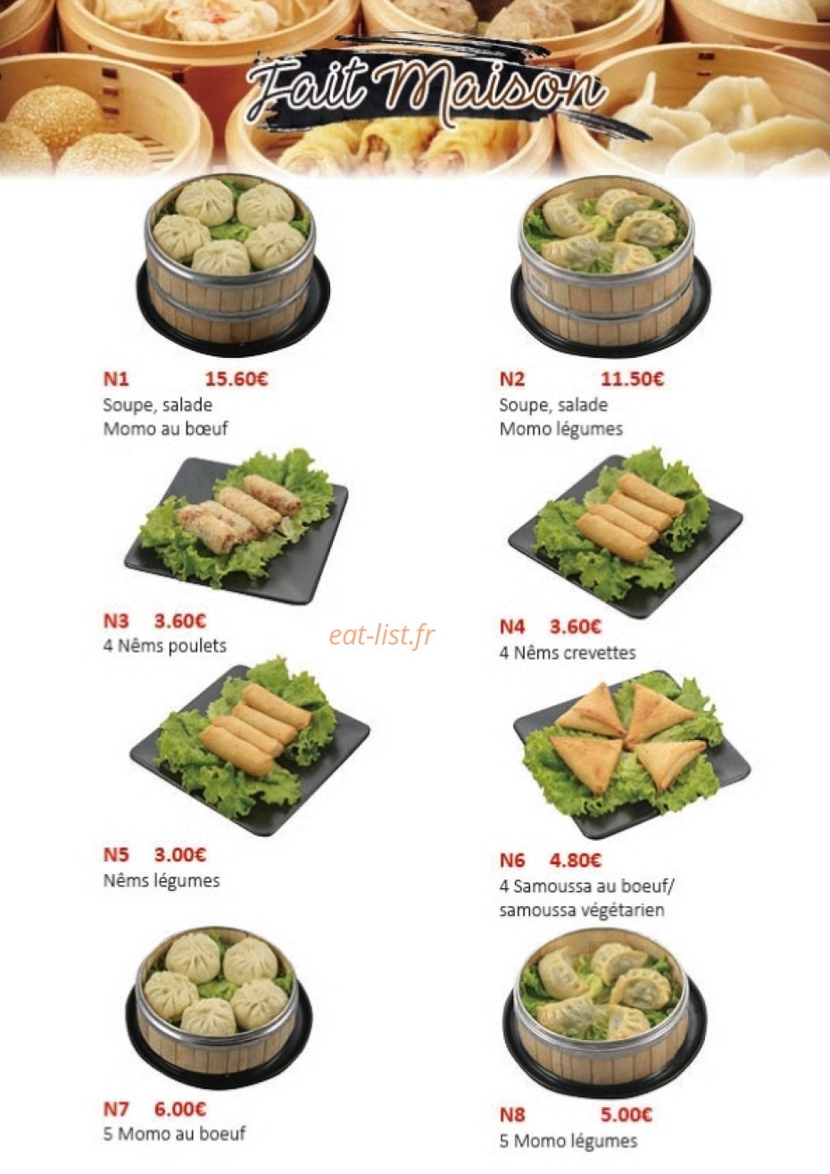 Restaurant de Maman — carte page 2