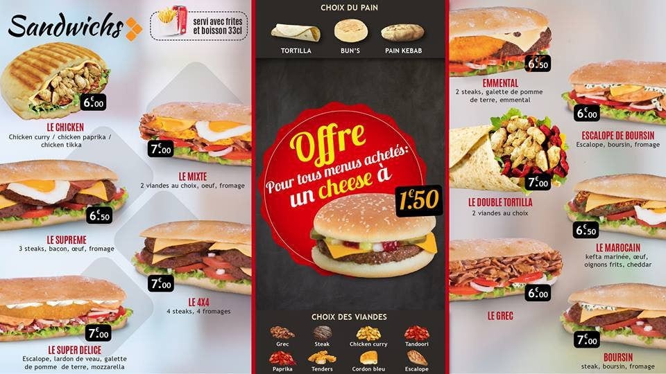 Super delice — carte page 3