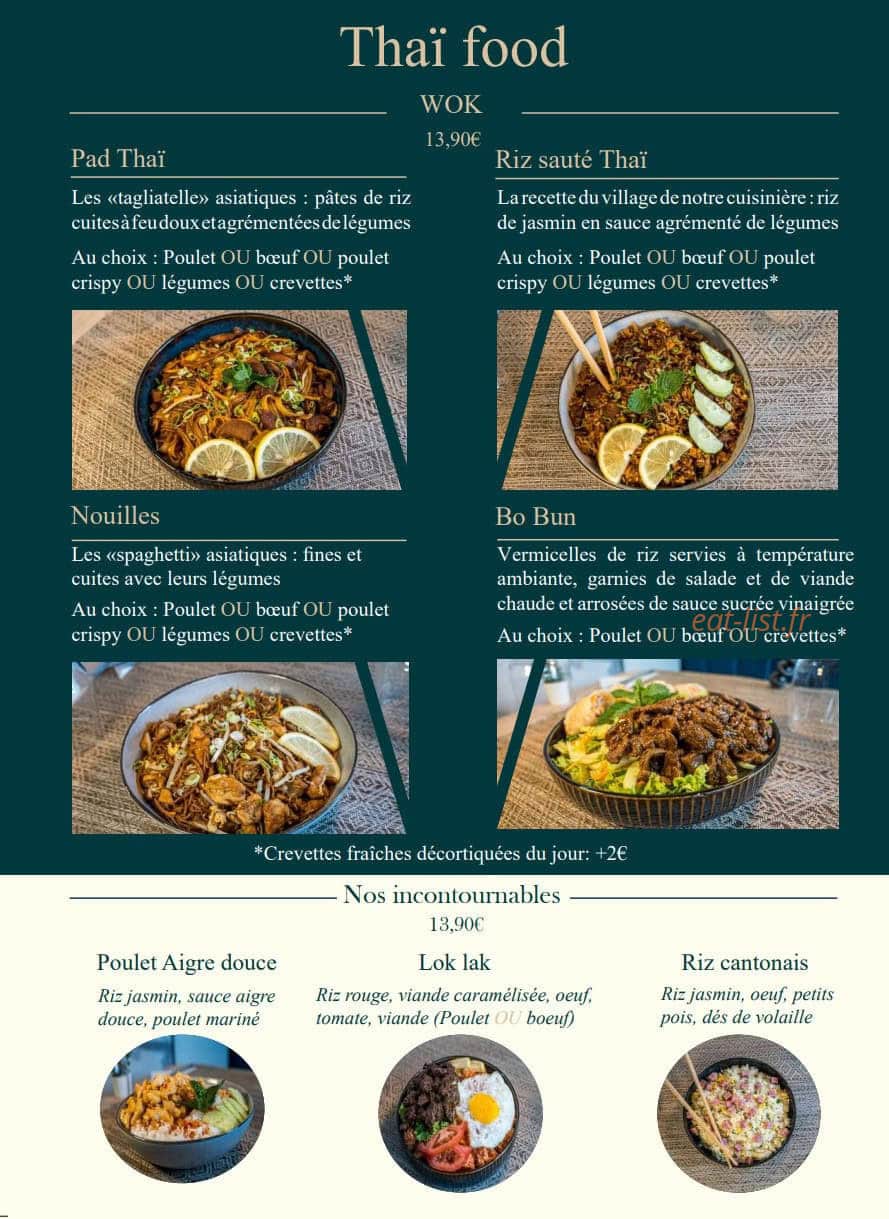 Sushi Thaï'M — carte page 6