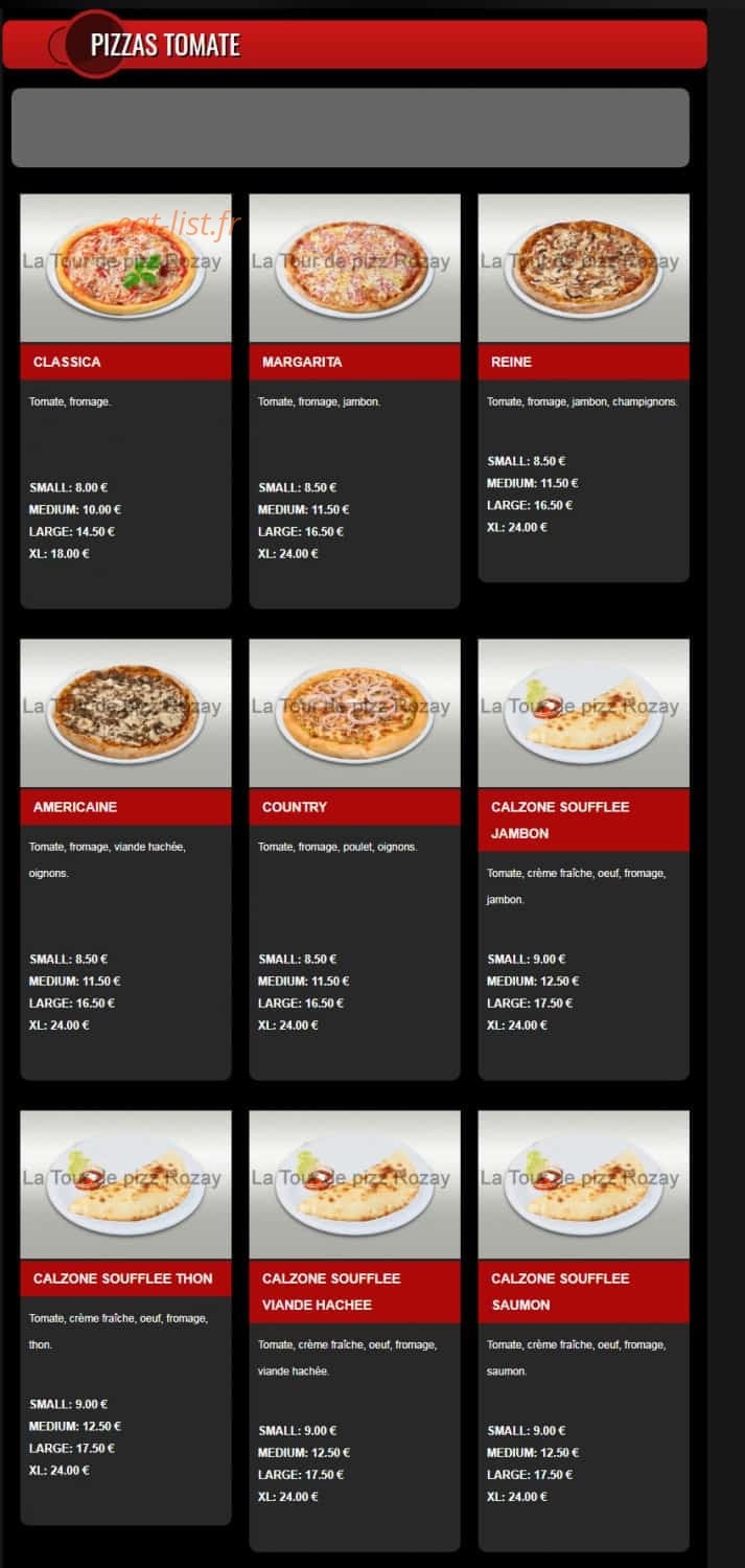 La Tour de Pizz — carte page 3