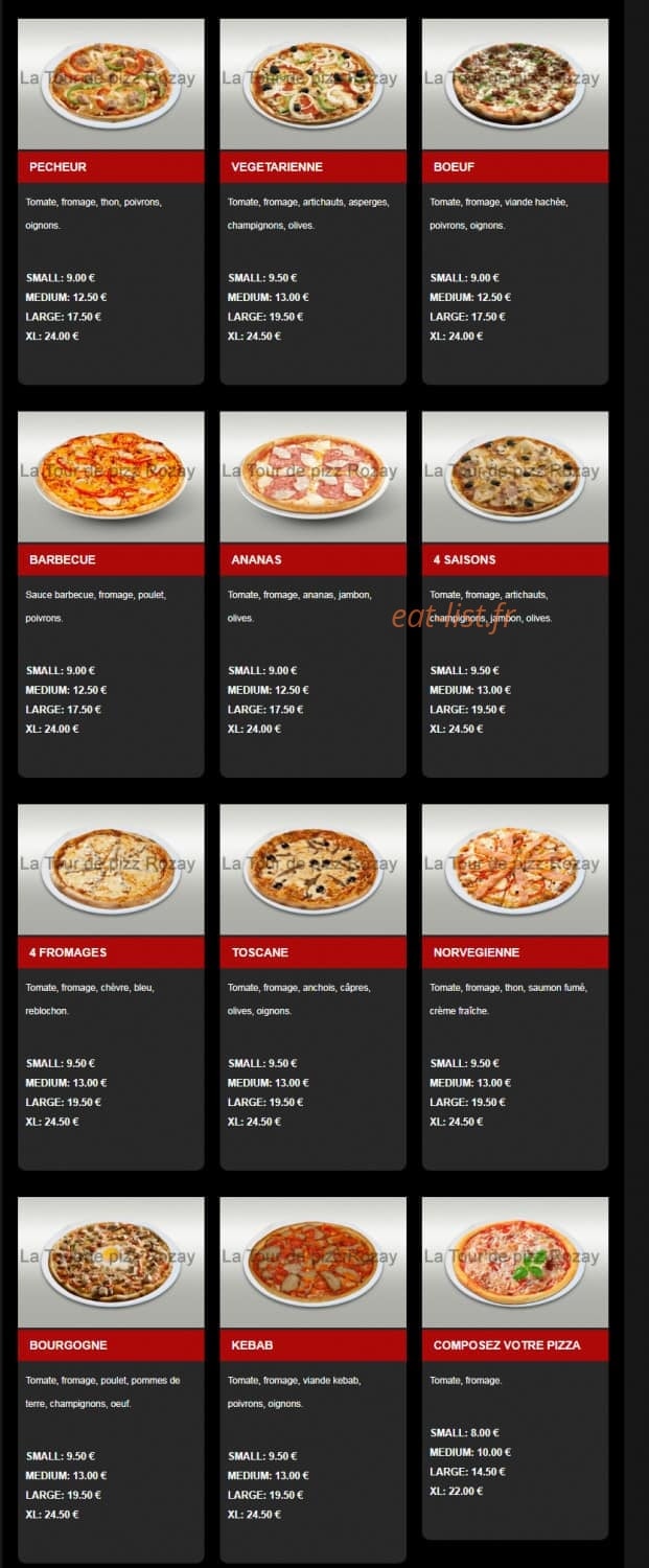 La Tour de Pizz — carte page 5