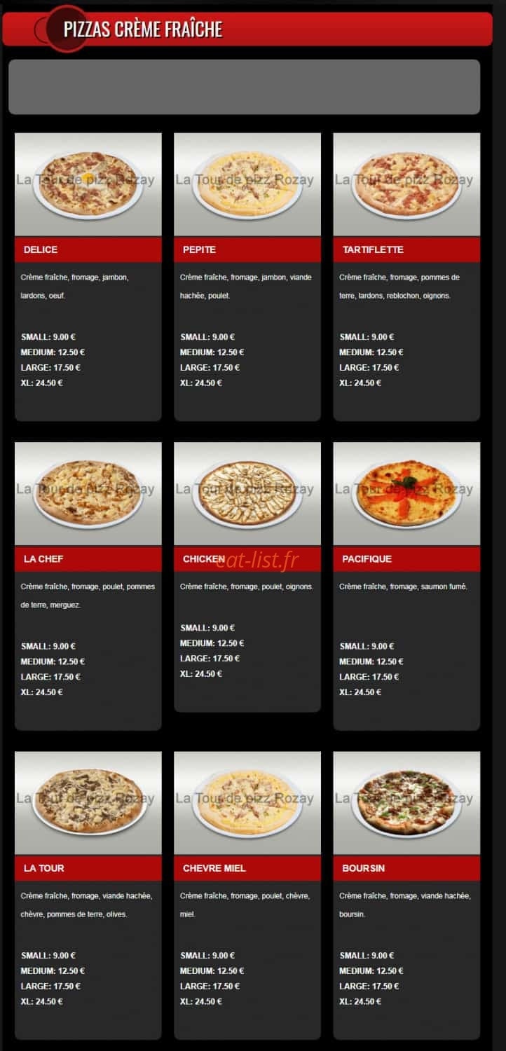 La Tour de Pizz — carte page 6