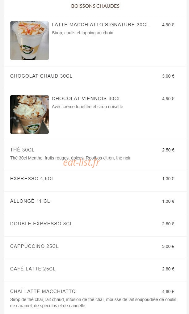 Kitoko Coffee — carte page 9